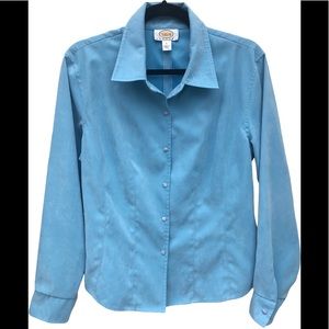 Talbots Ultra Suede Button Down Shirt! EUC, it’s BEAUTIFUL!
